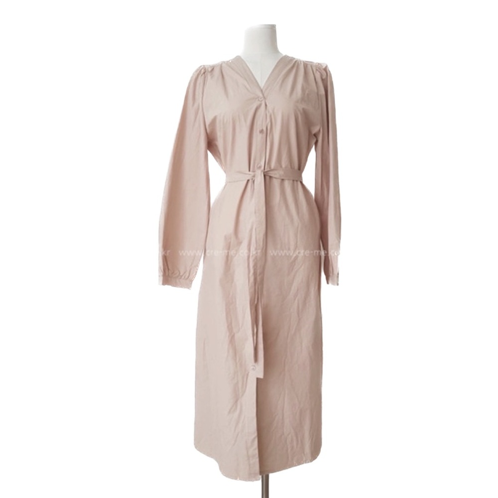 Pink Shirtdress